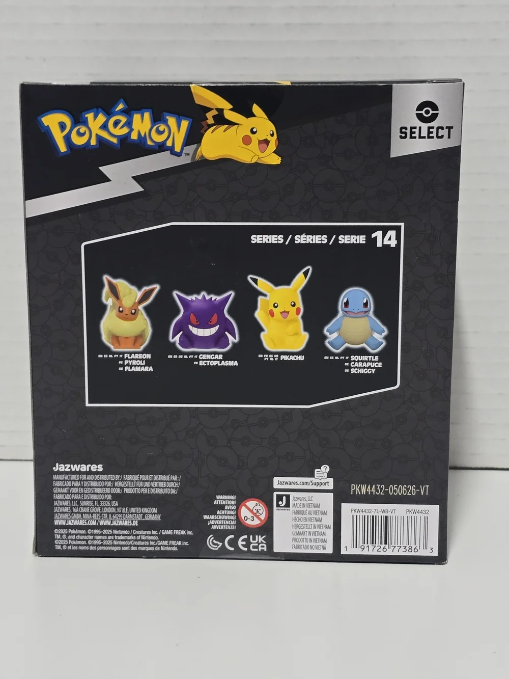 Jazwares 2025 pokemon
